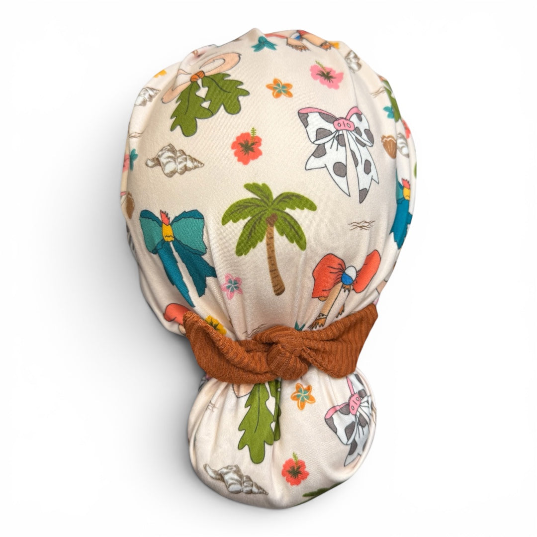 EuroFit Scrub Cap • Moana Bows
