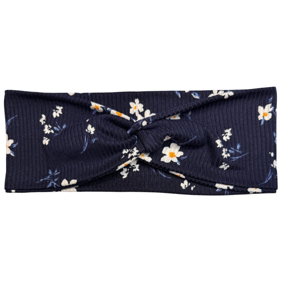 Twistband • Navy Blooms