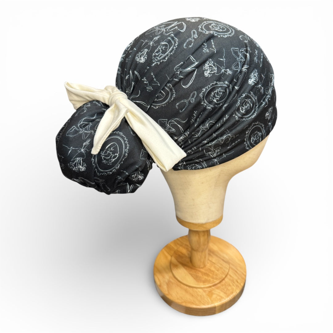 Scrub cap • Cardiac Black