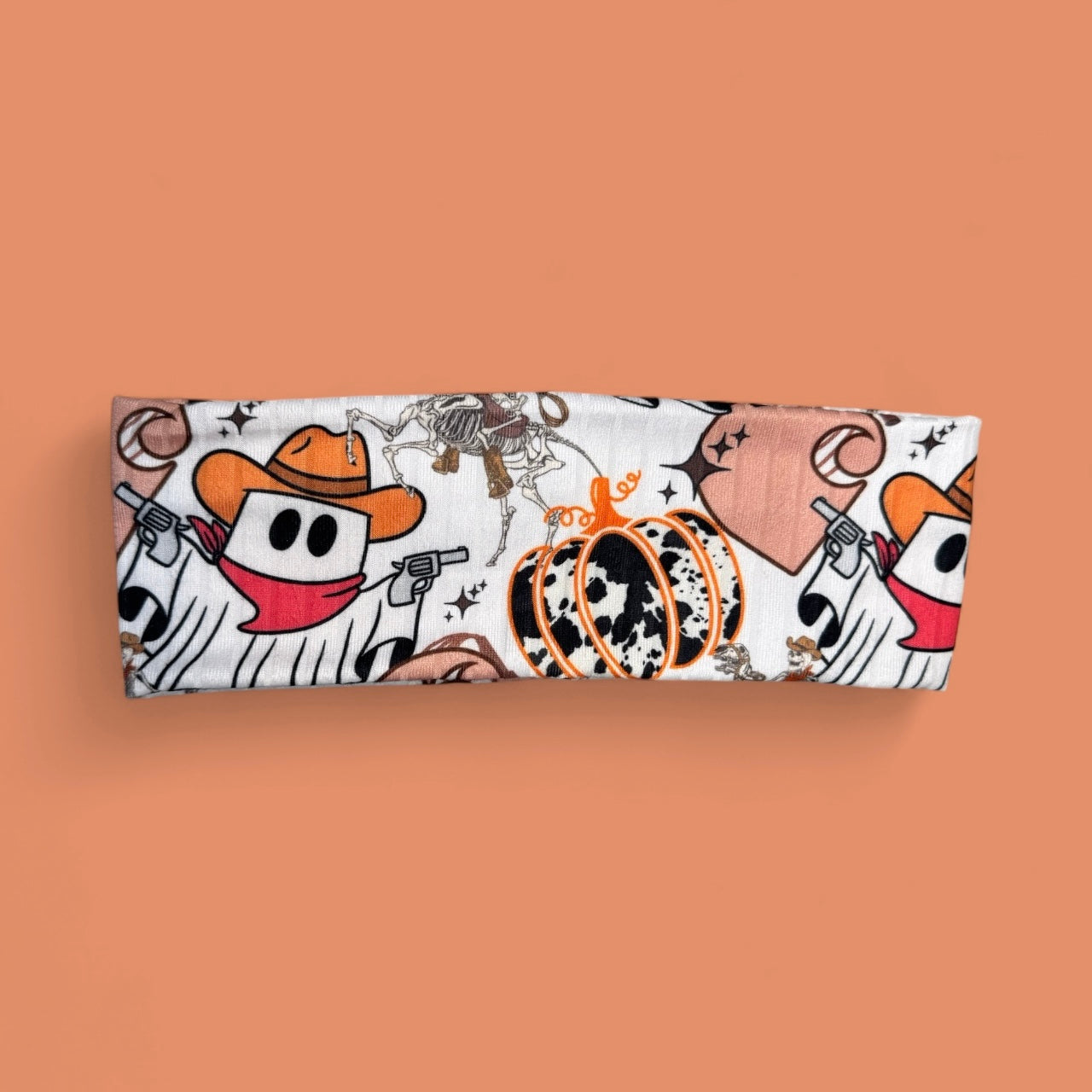 Wide Headband • Ghostie Cowboy
