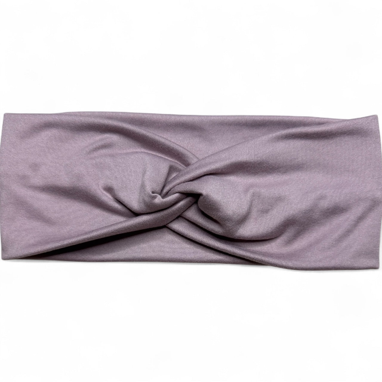 Extra Wide Twist Headband • Dusty Purp