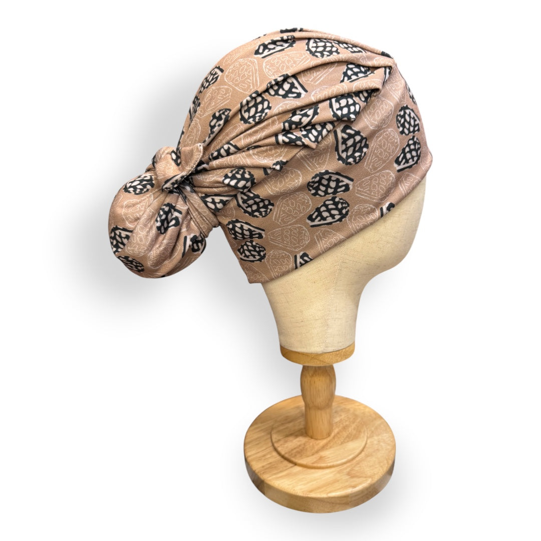 EuroFit Scrub Cap • Tan Hebrew
