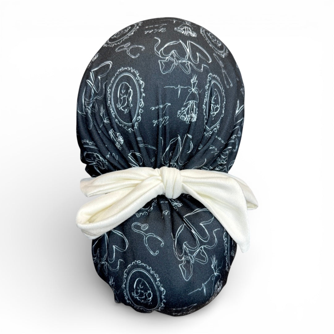 Scrub cap • Cardiac Black