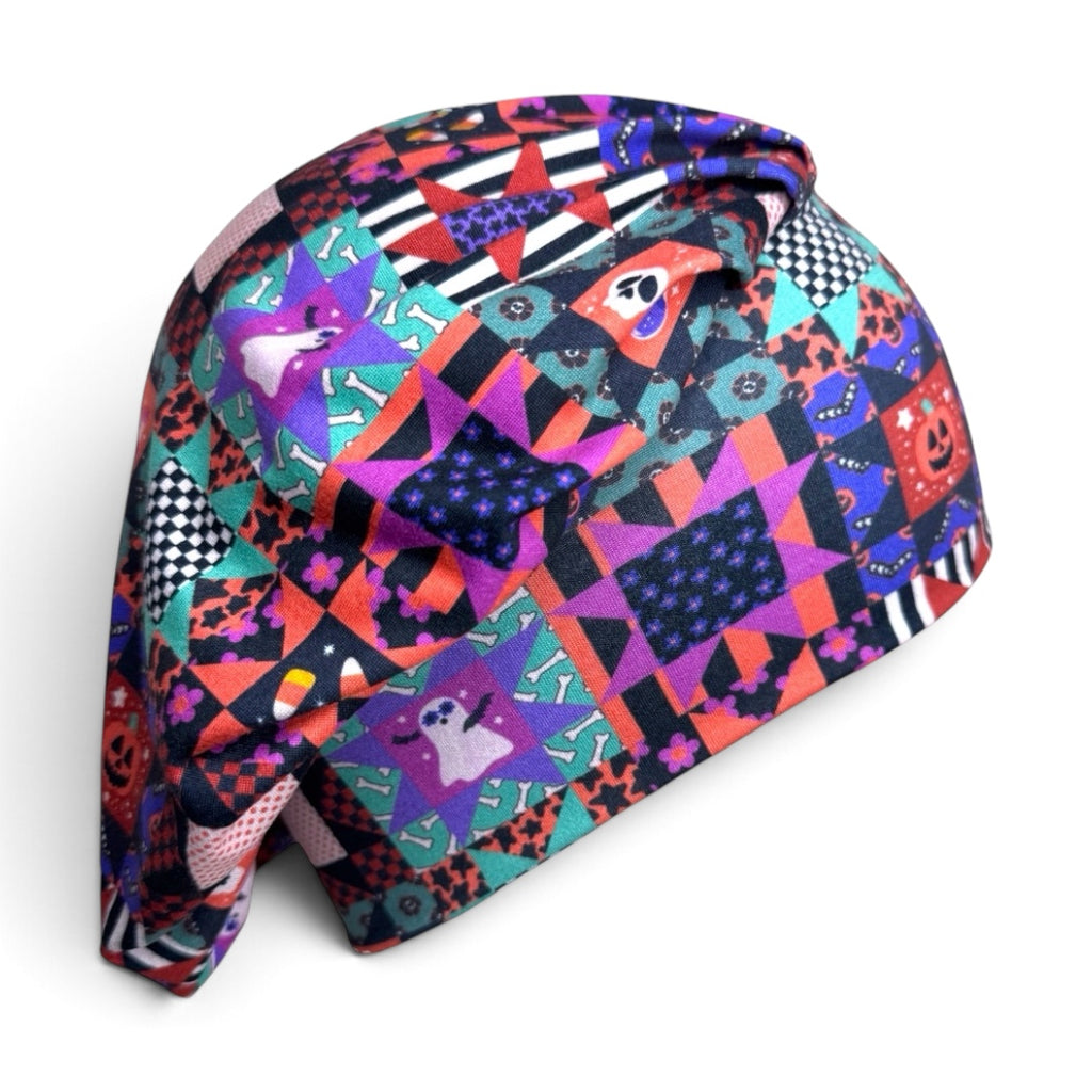 Scrub Hat • Quilted Halloween