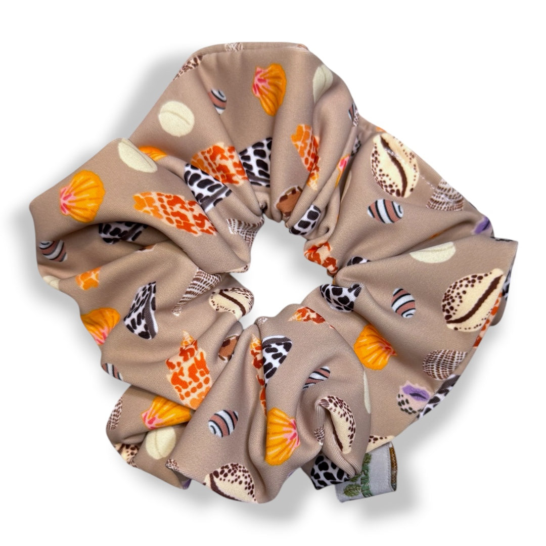 Jumbo Swim Scrunchie • Shell Therapy Tan