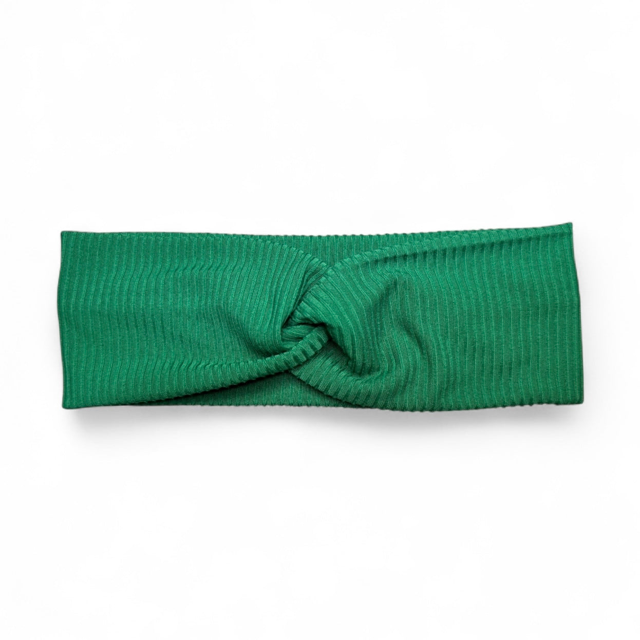 Twist Headband • Kelly Green Ribbed