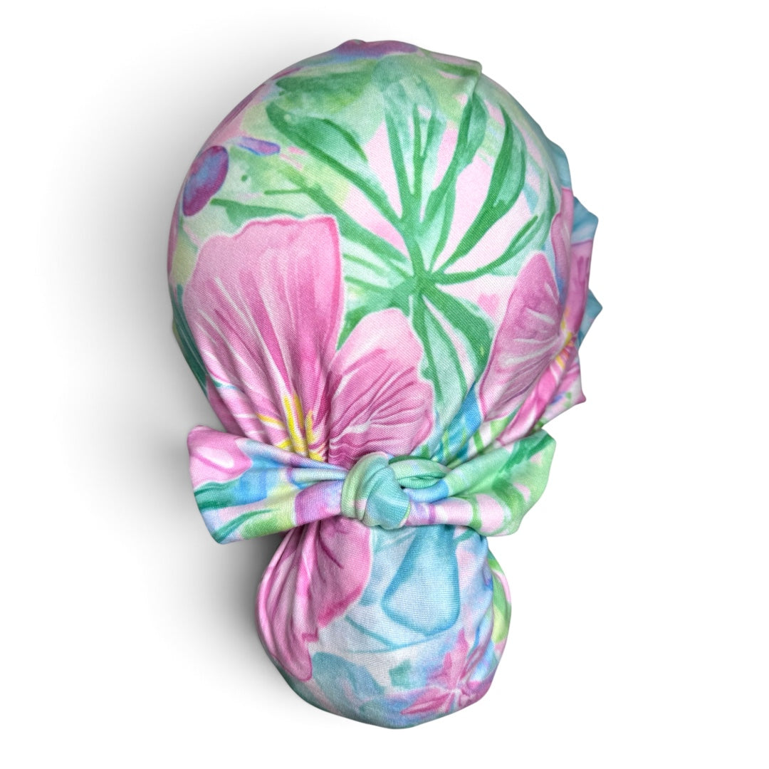EuroFit Scrub Cap • Hibiscus Haze