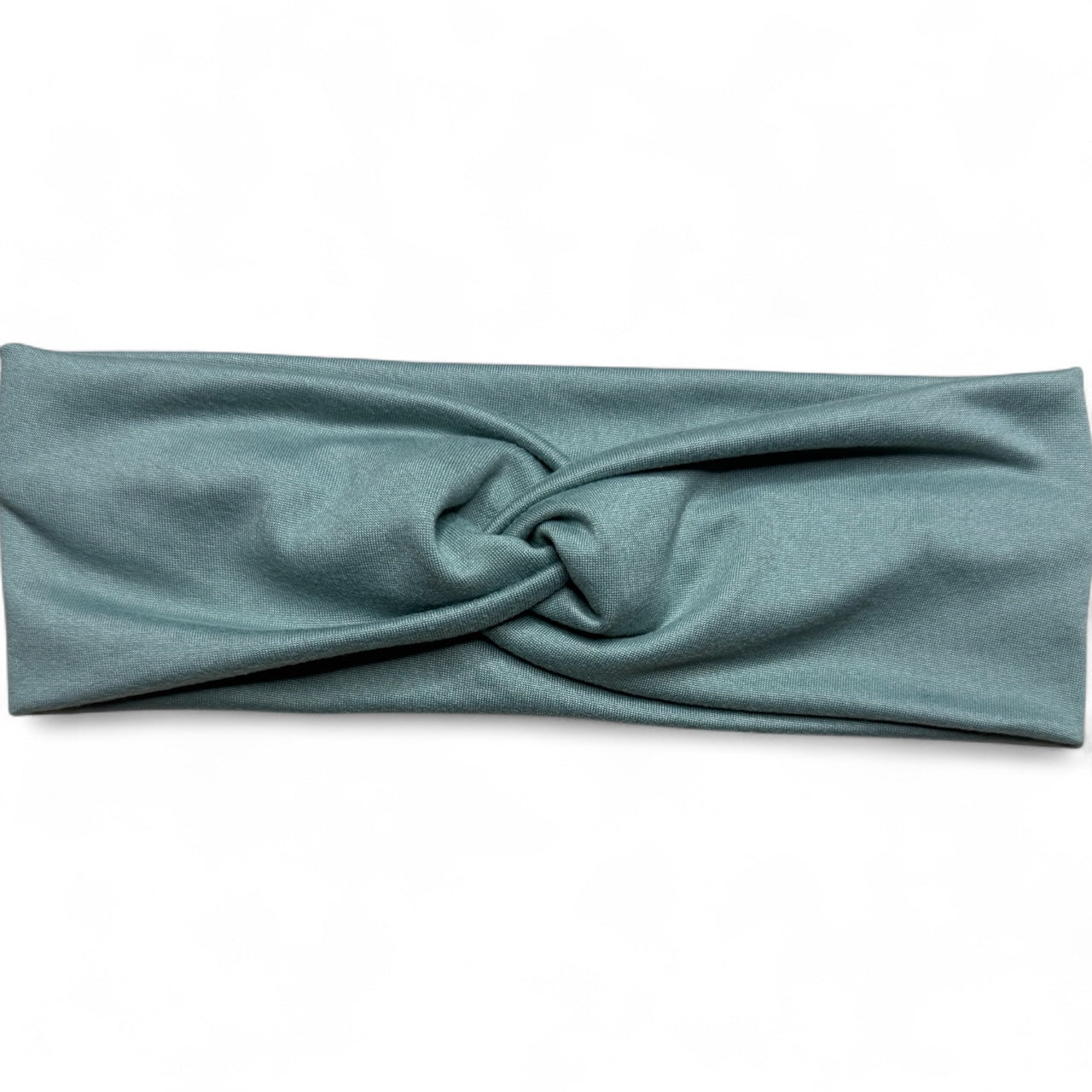 Extra Wide Twist Headband • Seafoam