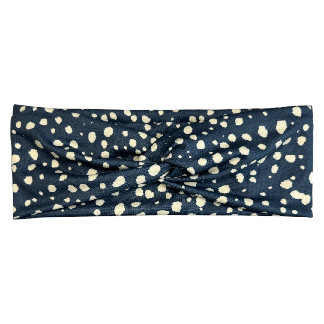 Twistband • Teal Polka Spots