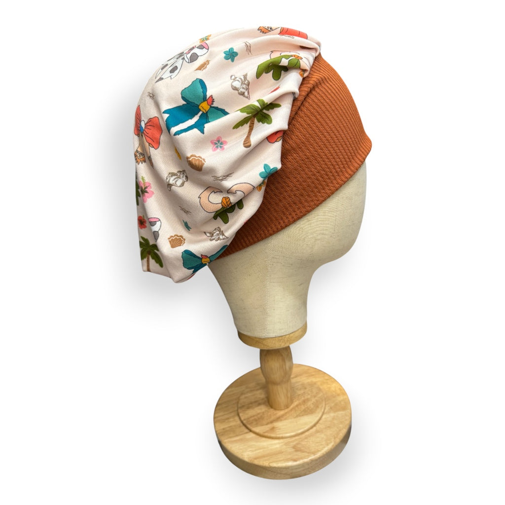 EuroFit Scrub Cap • Moana Bows