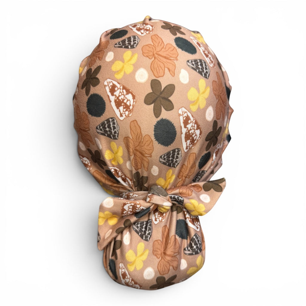 EuroFit Scrub Cap • Hawaiian Shells