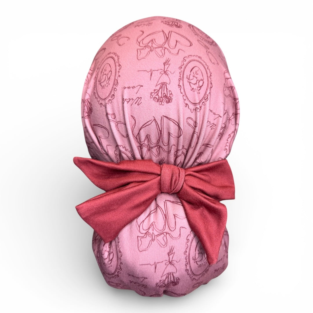 Scrub cap • Cardiac Pink & Red