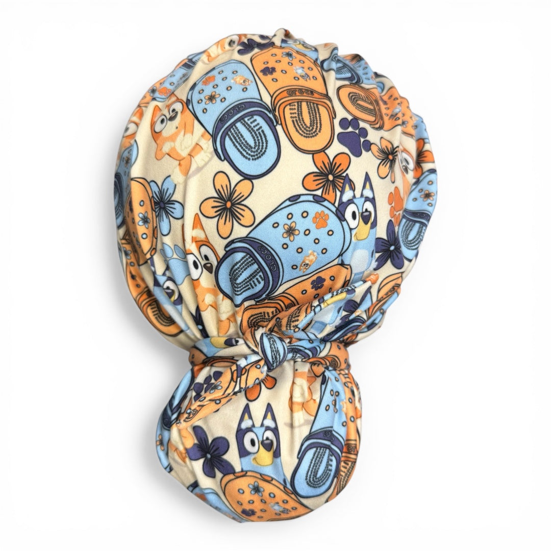 EuroFit Scrub Cap • Bluey Crocs