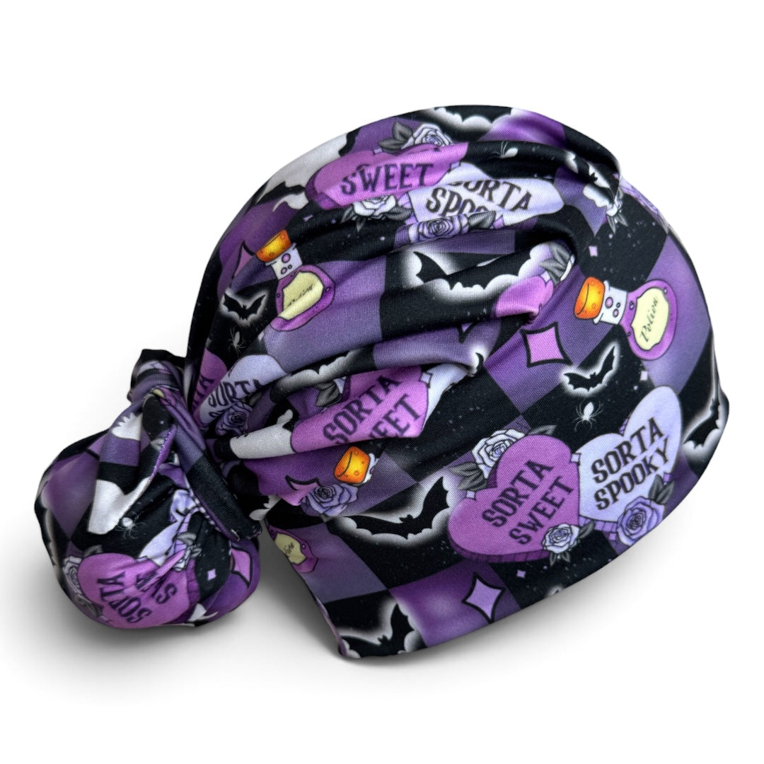 EuroFit Scrub Cap • Sorta Spooky Sorta Sweet