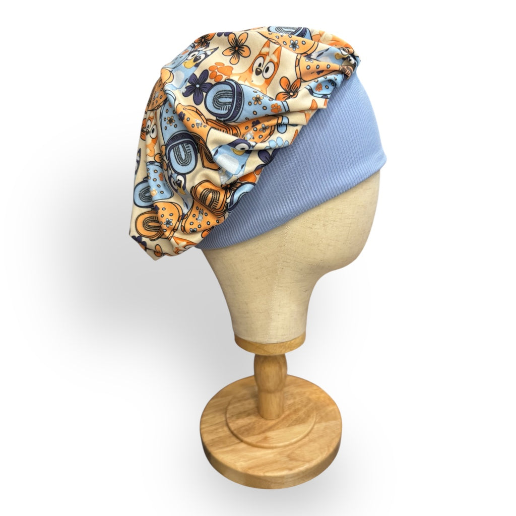 EuroFit Scrub Cap • Bluey Crocs