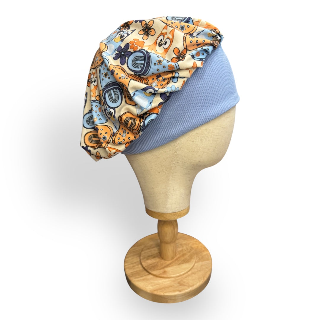 EuroFit Scrub Cap • Bluey Crocs