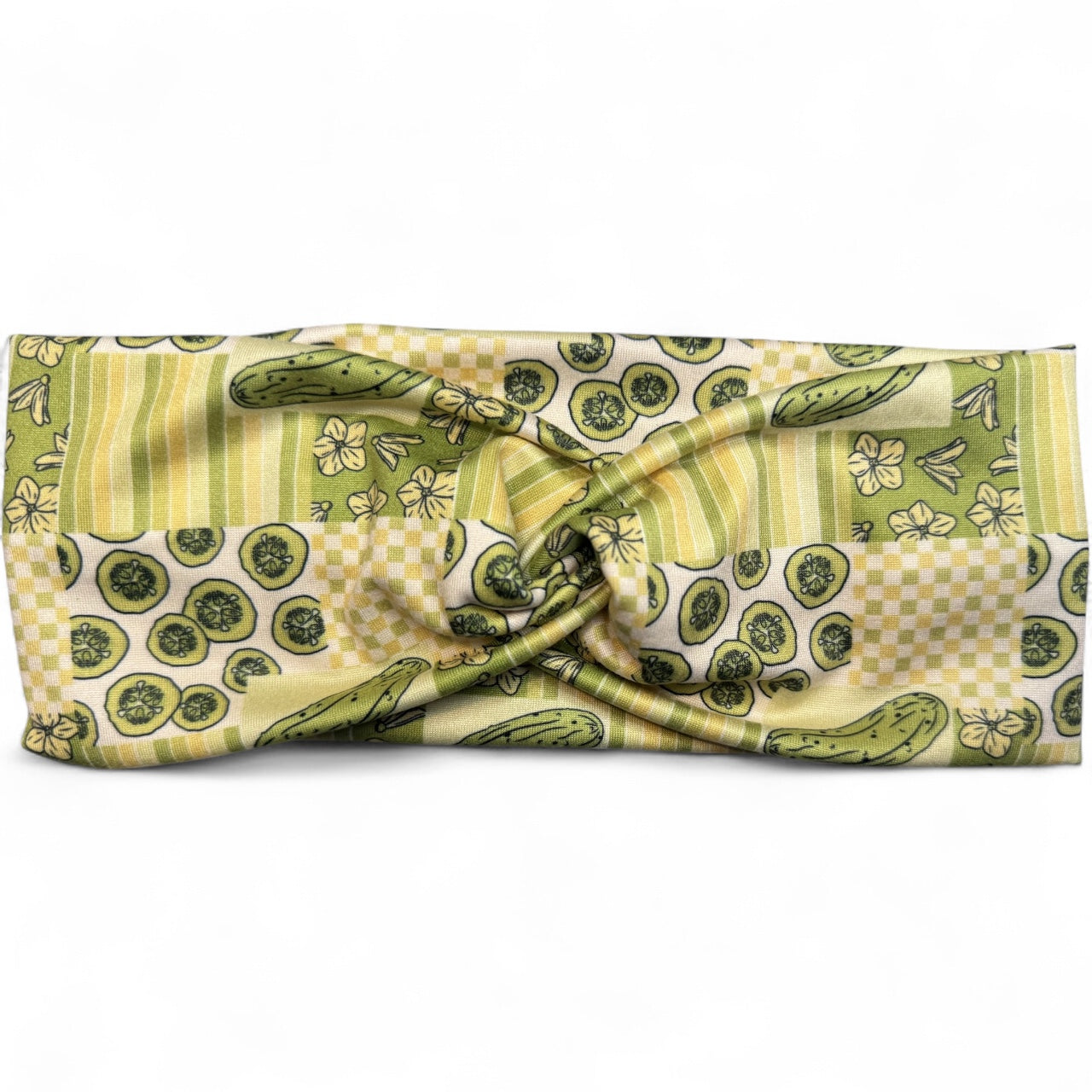 Extra Wide Twist Headband • Big Dill Energy