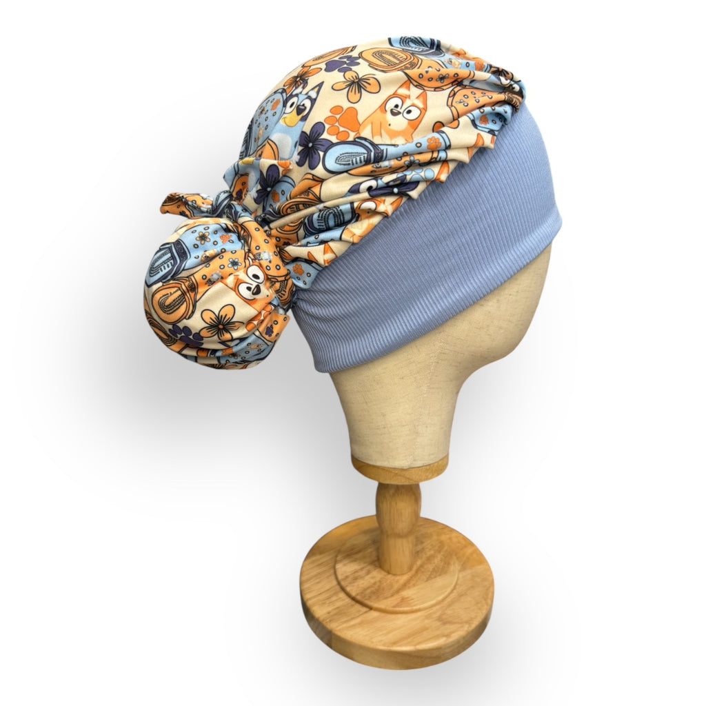 EuroFit Scrub Cap • Bluey Crocs