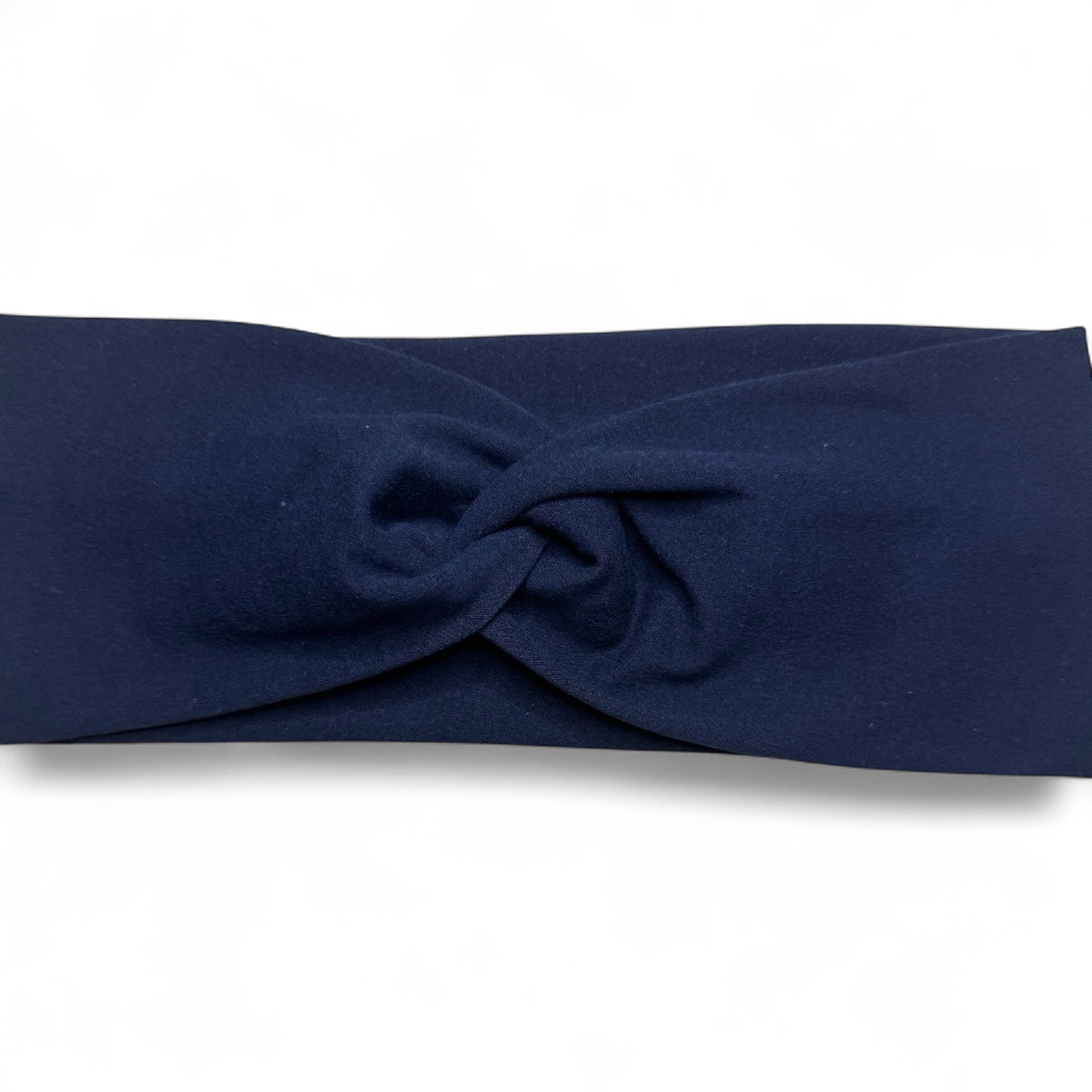 Extra Wide Twist Headband • Navy