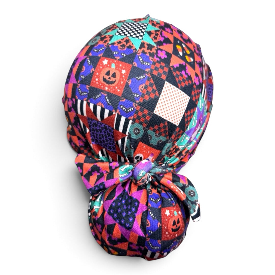 Scrub Hat • Quilted Halloween