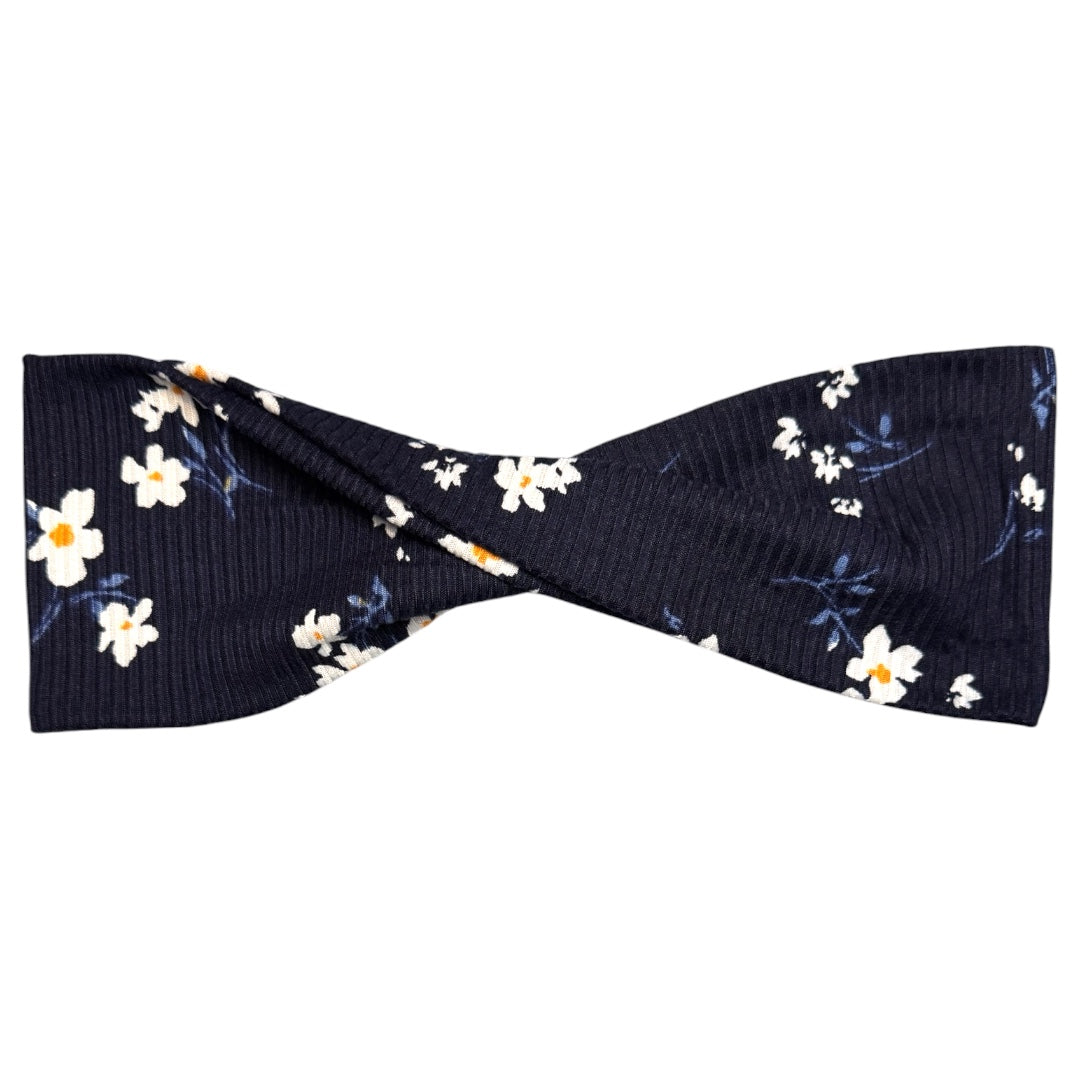 Wideband • Navy Blooms