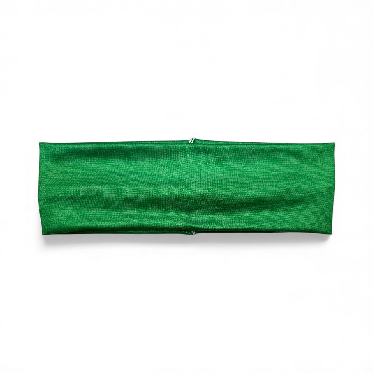 Wide Headband • Kelly Green Sheen