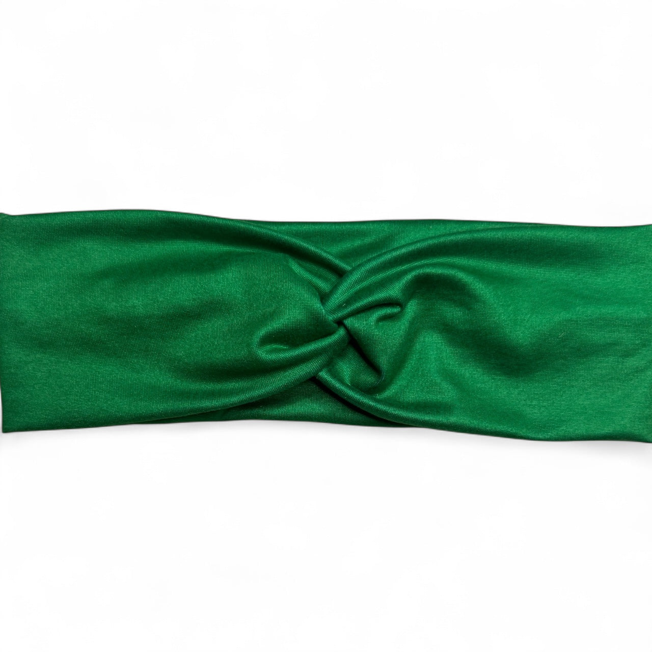 Classic Twisted Headband • Kelly Green Sheen