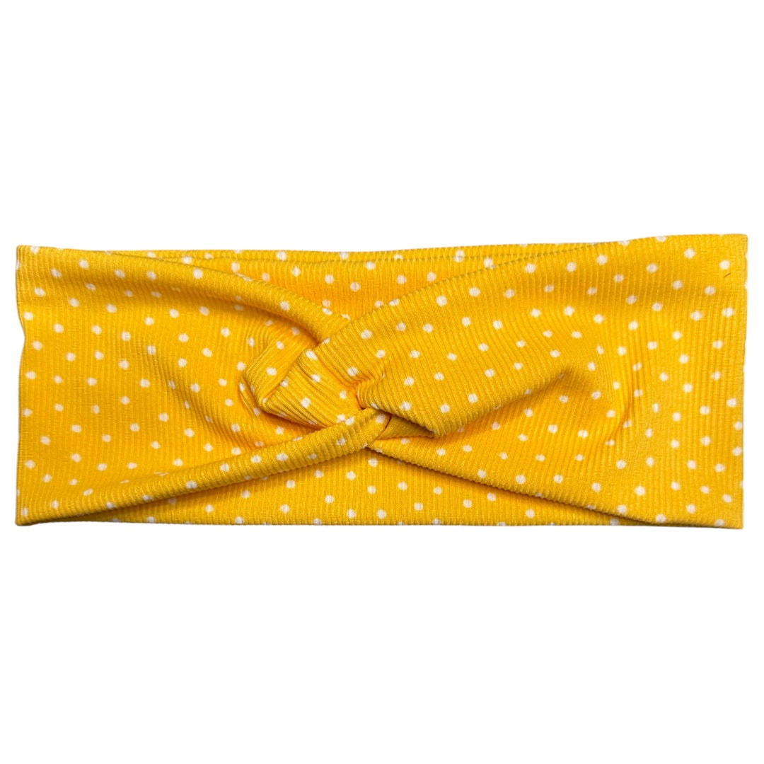 Twistband • Yellow Polkadot