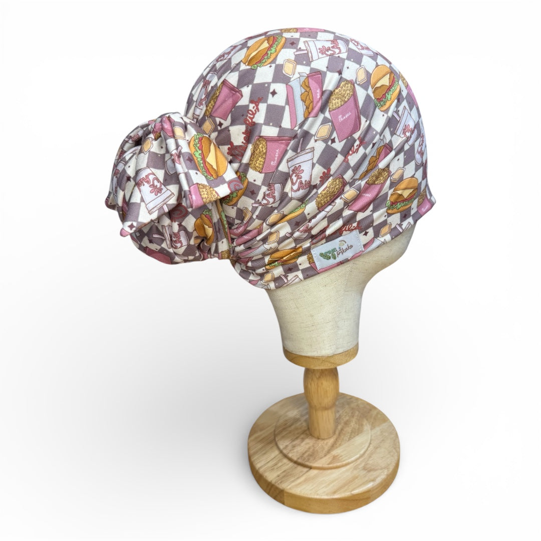 Scrub Cap • Eat Mor Chicken