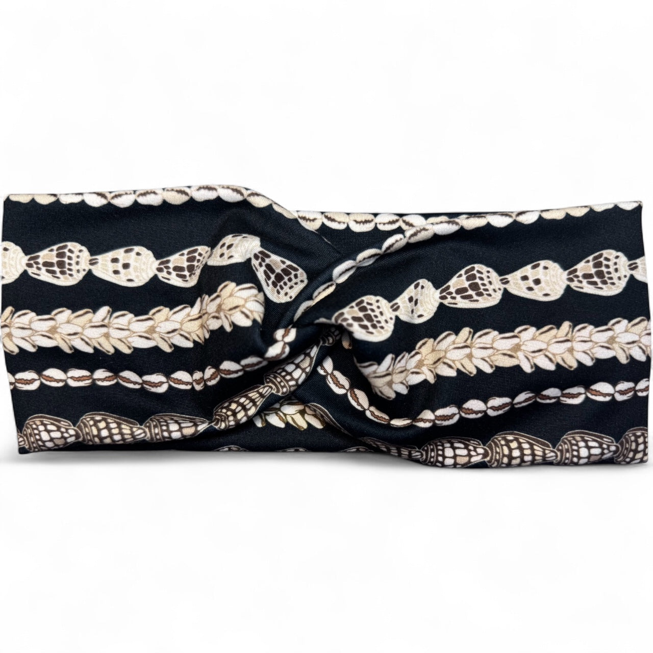 Extra Wide Twist Headband • Lei Kai Black