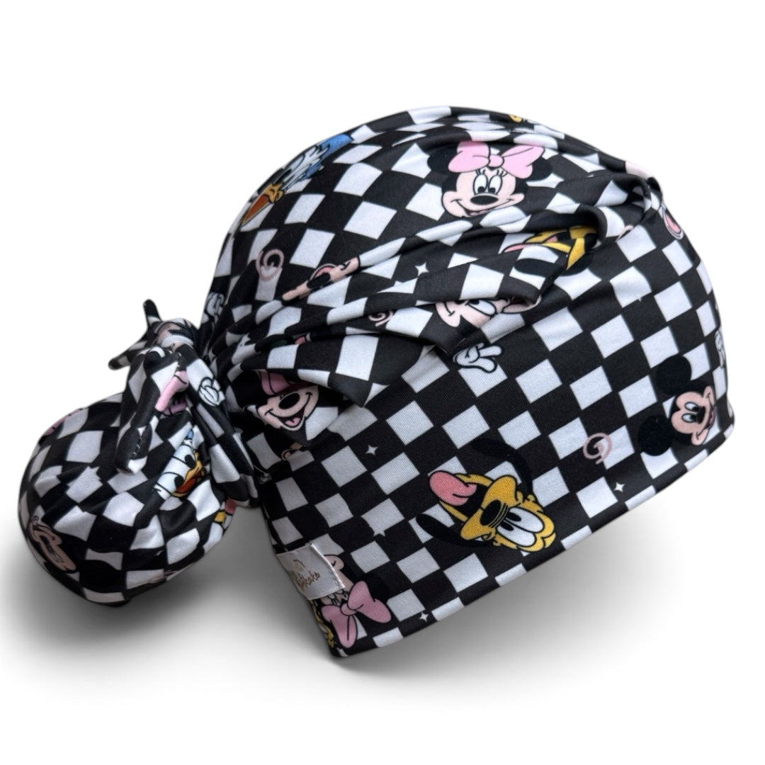 EuroFit Scrub Cap • Park Day Checkers