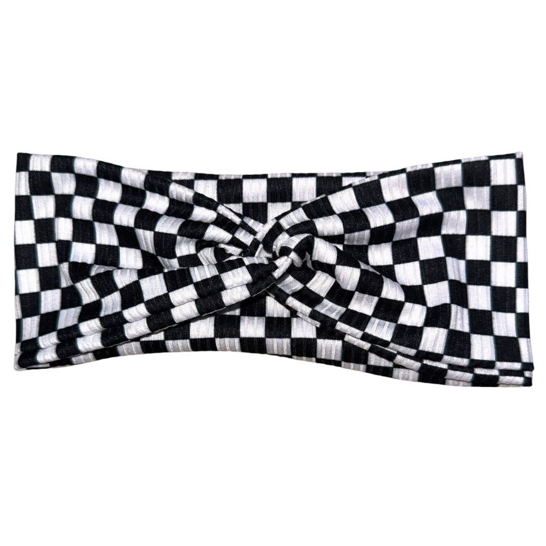 Twistband • Classic Checks | Ribbed