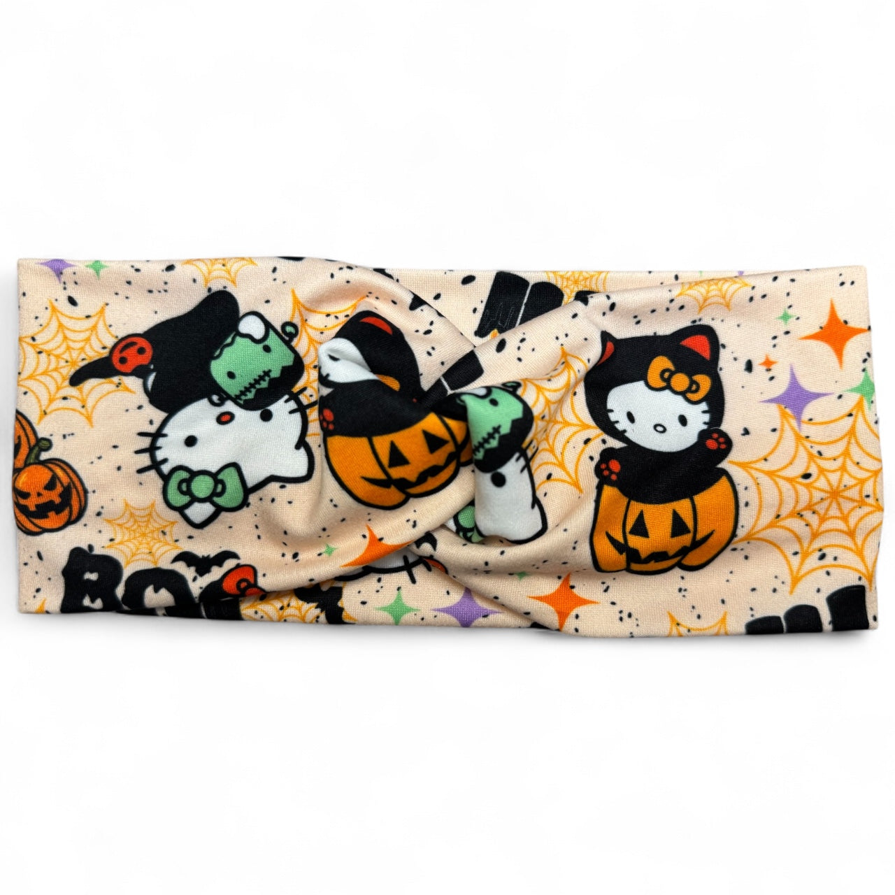 Extra Wide Twist Headband • Hello Pumpkin